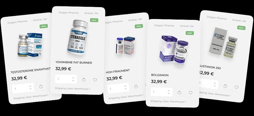 Example products for your brand